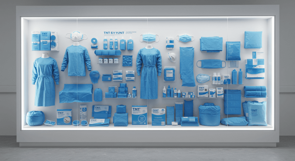 Produtos feitos com TNT