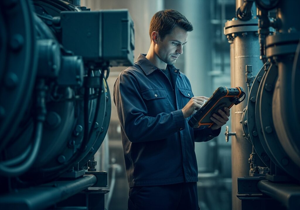 Calcunando consumo energético de máquinas industriais