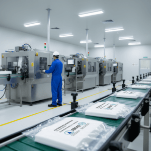 Fabricar de acordo com as normas da Anvisa