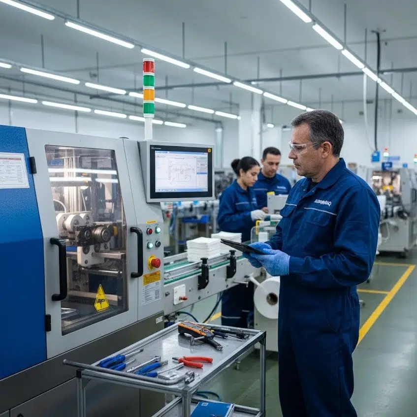 Erros em Máquinas Industriais