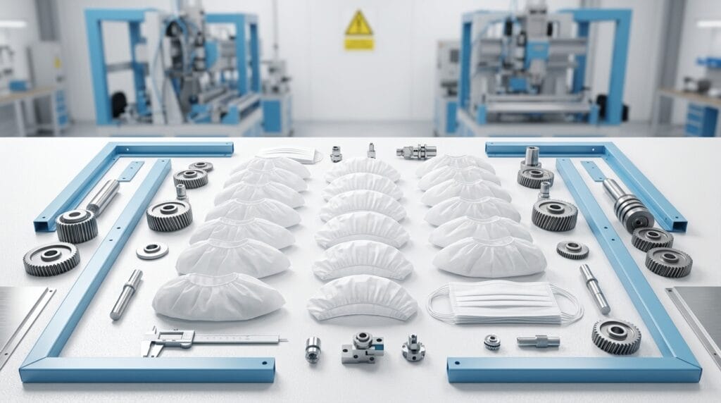 Máquina para Fazer Propé e Touca