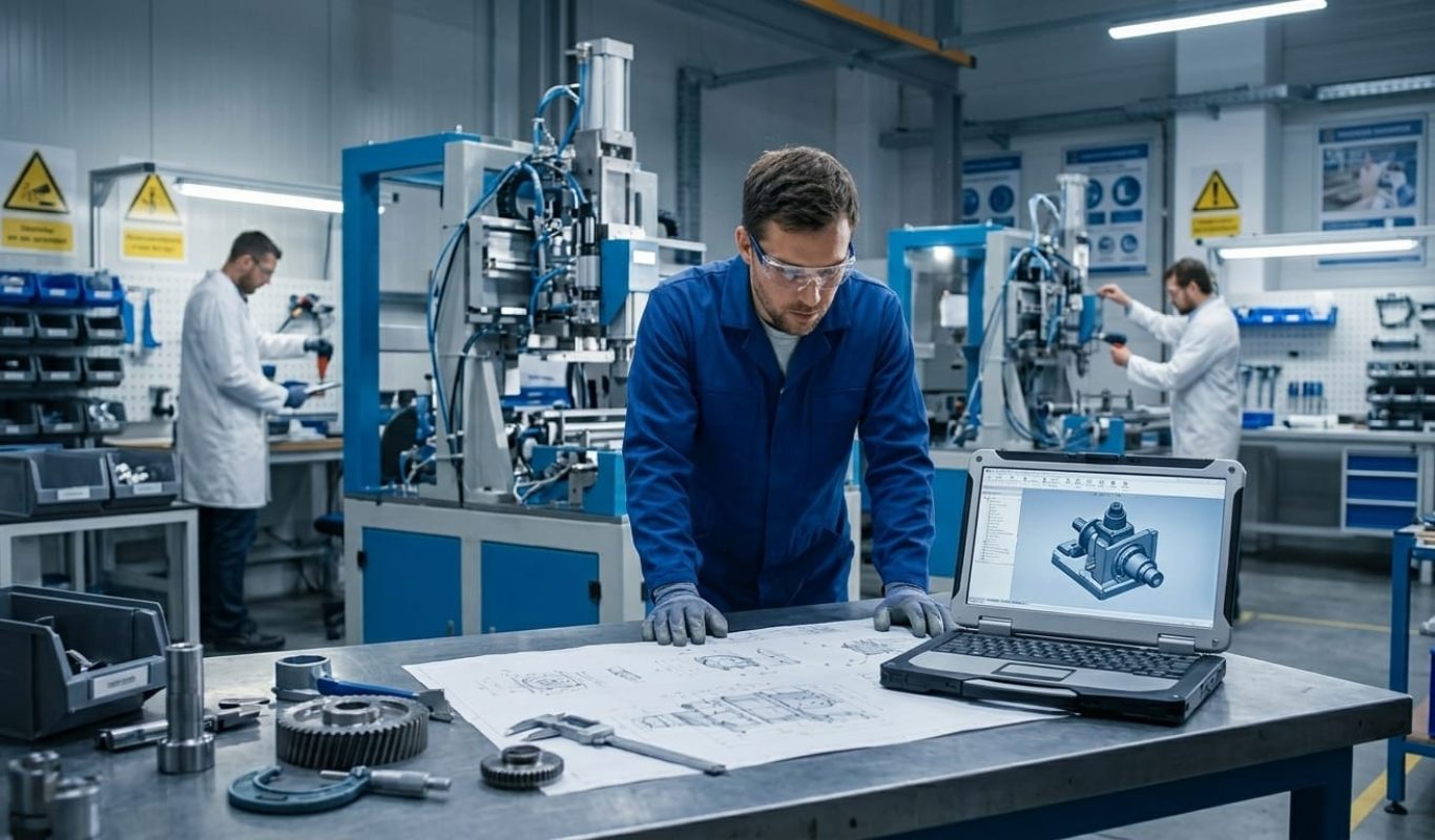 Projetos especiais de máquinas industriais