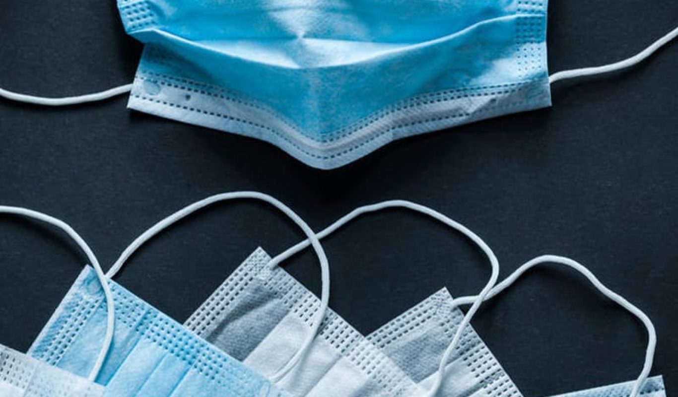 máscara descartável