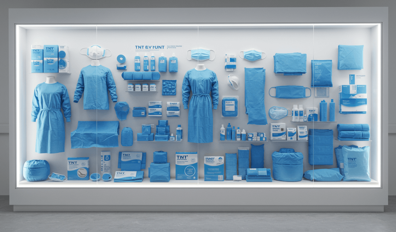 Produtos feitos com TNT